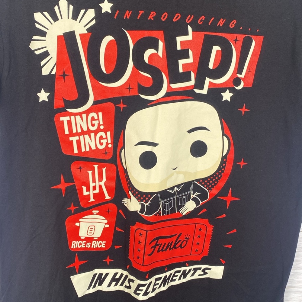 Jo Koy Pop Funko Josep! Comedy Tour Graphic Tee Shirt Short Sleeve Men’s Size M - Picture 2 of 7